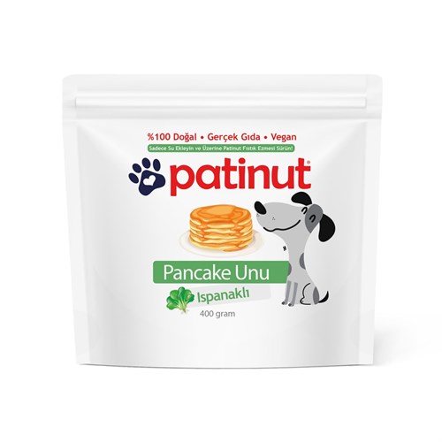 Patinut Köpekler İçin Ispanaklıı Pancake Unu 400gr