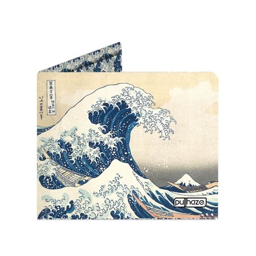 Pullhaze Katsushika Hokusais's The Great Wave Cüzdan
