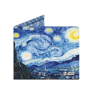 Pullhaze Vincent Vang Gogh's Starry Night Cüzdan